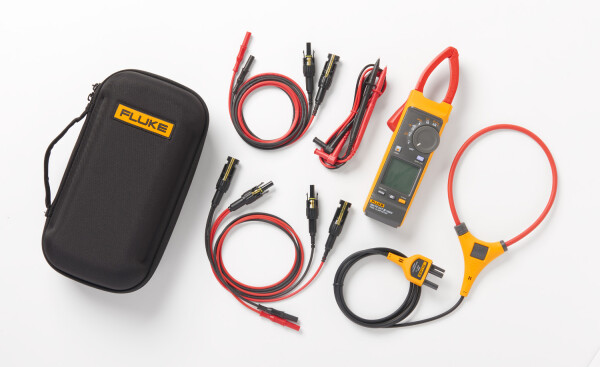 FLUKE FLK-393FC-PVLEAD Stromzange digital CAT III 1500 V