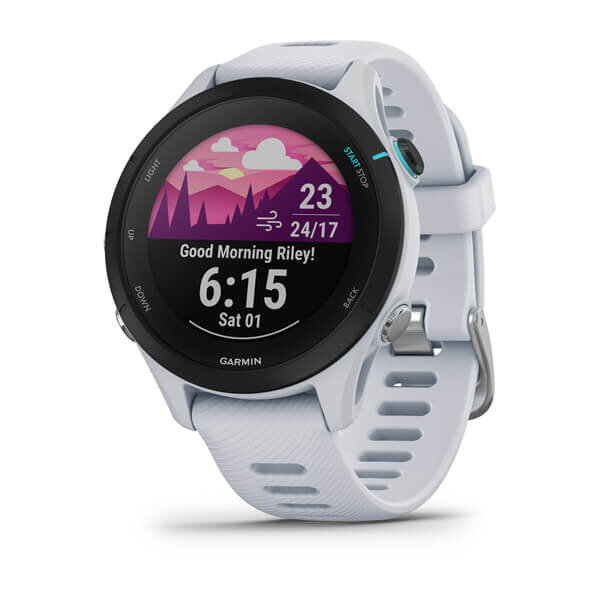 GARMIN Forerunner 255S Music 41mm - steinweiß