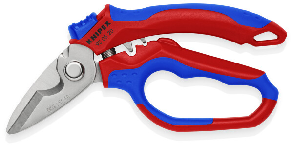 KNIPEX Elektrikerschere 950520SB Multifunktional mit Crimpfunktion