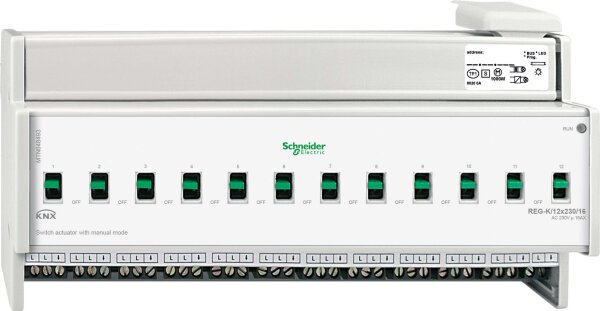 SCHNEIDER ELECTRIC Schaltaktor REG-K/12x230/16