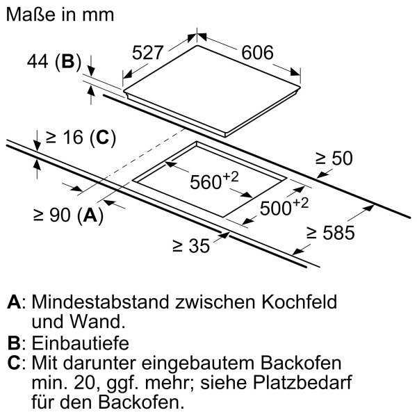 BOSCH Bosc Kochst. PKM675DP1D bk