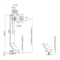 VALUE LCD-Arm für 17.03.1177/17.99.1177 (17.99.1179)