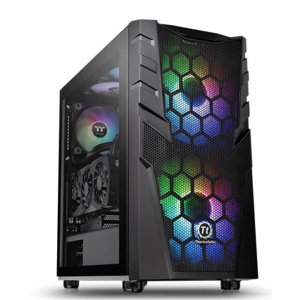 THERMALTAKE Commander C32 TG Midi Tower ""ARGB"" schwarz retail