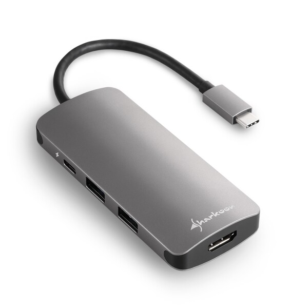 SHARKOON - Docking Station - USB-C - HDMI (4044951026715)