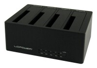 LC-POWER Dockingstation LC-Power USB 3.0/eSATA 4-Bay...