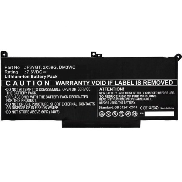 MICROBATTERY Laptop Battery for Dell