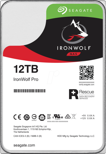 SEAGATE Ironwolf PRO Enterprise 12TB