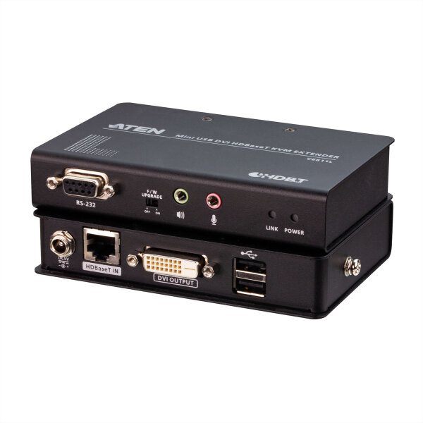 ATEN CE 611 - KVM-/Audio-/USB-/serieller Extender - HDBaseT - USB - bis zu 100 m