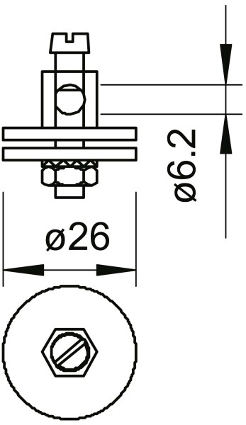 OBO BETTERMANN OBO Anschlussklemme CuZn N           928 5040507