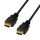 LOGILINK HDMI Anschlusskabel [1x HDMI-Stecker - 1x HDMI-Stecker] 1 m Schwarz