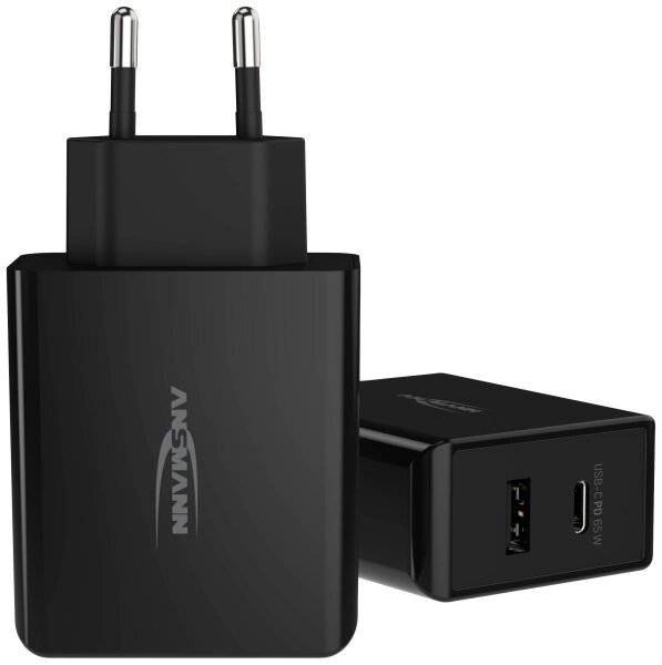 ANSMANN Home Charger 254PD 1001-0096 USB-Ladegerät Steckdose 2 x USB, USB-C? Buchse