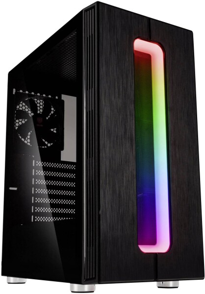 KOLINK Nimbus RGB Midi-Tower, Tempered Glass - schwarz