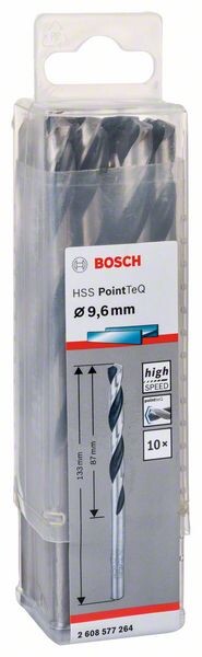 BOSCH Accessories 2608577264 Metall-Spiralbohrer 9.60 mm 1 St.