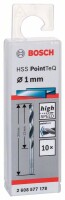 BOSCH Bosc HSS PointTeQ DIN338 1x12x34mm 10x | 2608577178