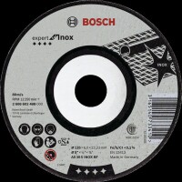 BOSCH Schruppscheibe Expert 2608601705 for Inox A 30 Q...