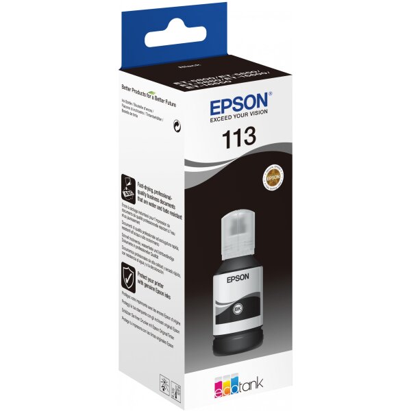 EPSON Tinte schwarz            127ml