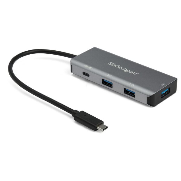 STARTECH.COM HB31C3A1CPD3 4-Port USB-C-Hub mit Stromversorgung 10 Gbit/s 3 x USB-A- und 1x 25 cm USB