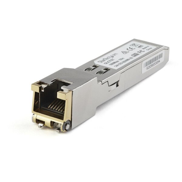 STARTECH.COM Juniper SFP-1GE-FE-E-T kompatibles SFP-Modul - 10/100/1000Base-T - Kupfer