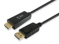 EQUIP Displayport Adapter -> HDMI Male/Male 2m schwarz