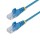 STARTECH.COM 3m Cat6-Kabel - Schlankes Cat6-Patchkabel - Blau - Snagless-RJ45-Steckverbinder - LSZH