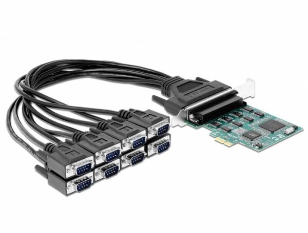 DELOCK PCI Express Karte zu 8 x Seriell RS-232