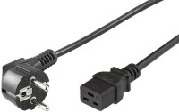 MICROCONNECT PE0771903 Stromkabel Schwarz 3 m CEE7/7...