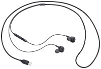 SAMSUNG Earphones USB Type-C EO-IC100, Sound by AKG, Black