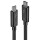 LINDY Thunderbolt-Kabel - USB-C (M) bis USB-C (M) (41558)