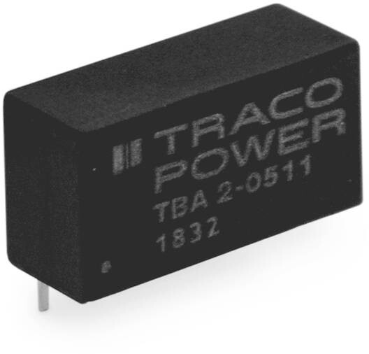 TRACO POWER TracoPower TBA 2 DC/DC-Wandler, Print 400 mA 2 W Anzahl Ausgänge: 1 x