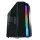 LC-POWER Gaming 702B Skyscraper_X - Midi Tower - ATX - ohne Netzteil - Schwarz - USB/Audio