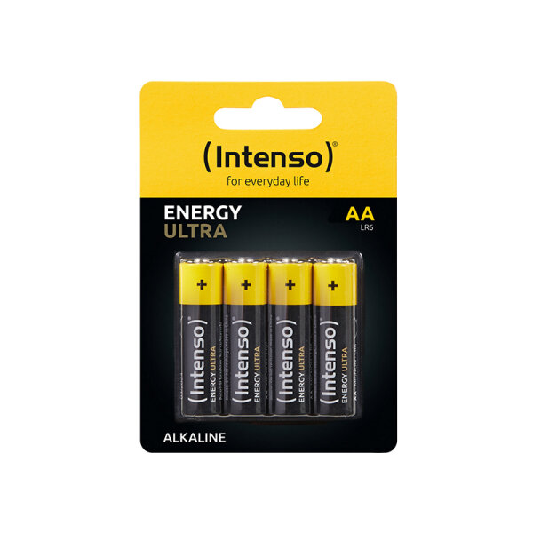 INTENSO Mignon (AA)-Batterie Alkali-Mangan Intenso Energy Ultra 2600 mAh 1.5 V 4 St.