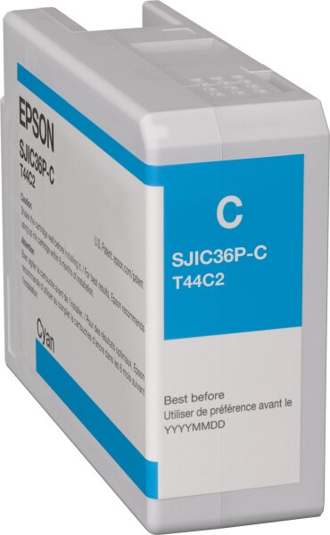 EPSON SJIC36P-C INK CARTRIDGE C6000