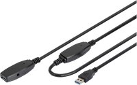 DIGITUS Aktives USB 3.0 Verlängerungskabel, 20 m