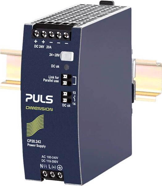 PULS GMBH PULS Hutschienen-Netzteil (DIN-Rail) 24 V 20 A 480 W 1 x