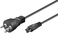 MICROCONNECT PE120810 Stromkabel Schwarz 1 m Netzstecker...