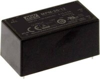 MEAN WELL MPM-20-5 AC/DC-Printnetzteil 5 V/DC 4 A 20 W...