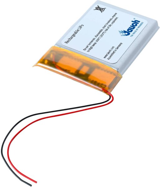 JAUCH QUARTZ GMBH LP605060JU Spezial-Akku Prismatisch Kabel LiPo 3.7 V 1900 mAh