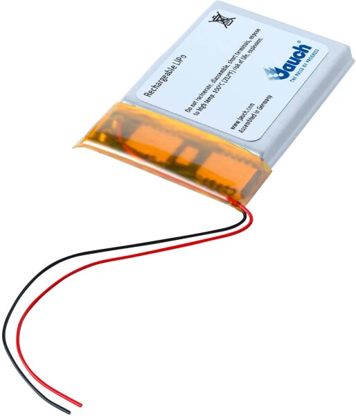 JAUCH QUARTZ GMBH LP103048JU Spezial-Akku Prismatisch Kabel LiPo 3.7 V 1450 mAh