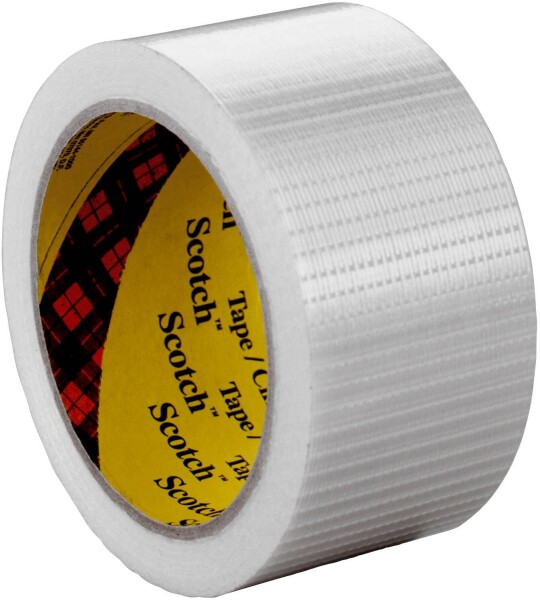 3M 89592550 Filament-Klebeband Scotch Transparent (L x B) 50 m x 25 mm 50 m