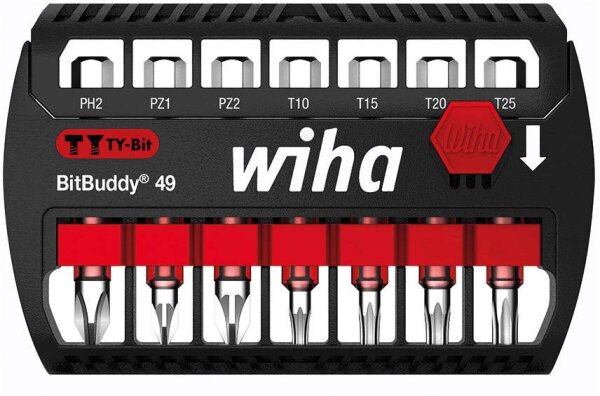 WIHA SB 7946TY-904 BitBuddy 49 42117 Bit-Set