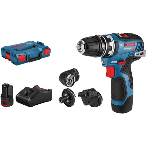 BOSCH GSR 12V-35 FC Flexi Clic Akku-Bohrschrauber