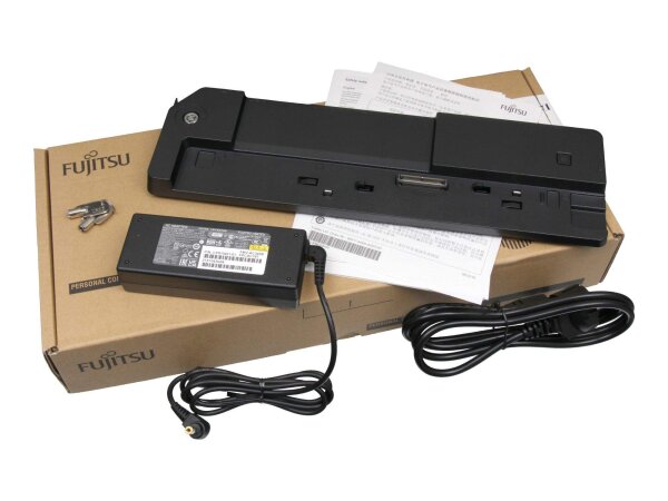 FUJITSU Portreplicator with key lock \ 90W AC\ EU cable