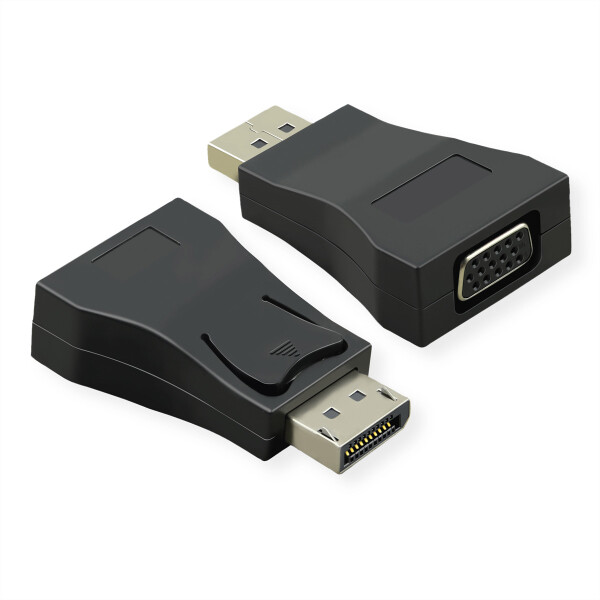 VALUE DisplayPort-VGA Adapter, DP ST - VGA BU, Aktiv (12.99.3156)