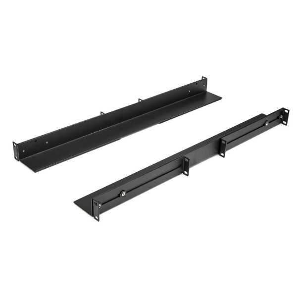 STARTECH.COM 1U Server Rack Rails with Adjustable Mounting Depth - 4 post - Rack-Schienen-Kit - Rack