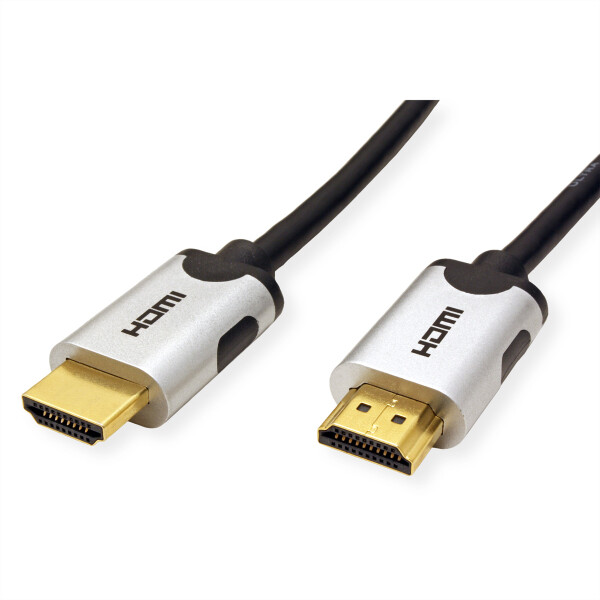 VALUE 10K HDMI Ultra High Speed Kabel, ST/ST, schwarz, 1 m (11.99.5940)