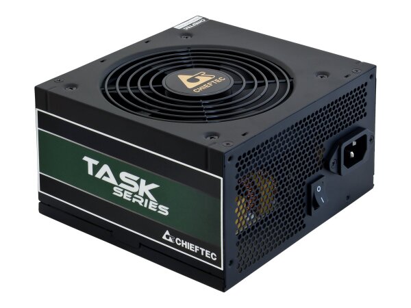 CHIEFTEC TASK Series TPS-600S - Stromversorgung (intern) - ATX12V 2.3/ EPS12V/ PS/2 - 80 PLUS Bronze