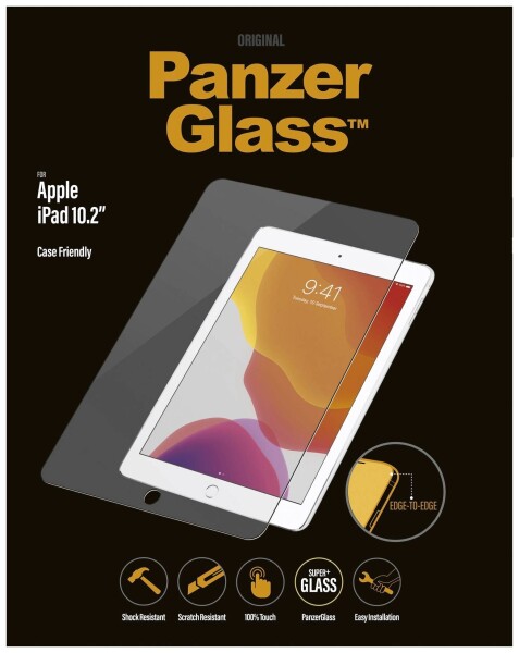 PANZERGLASS für Apple iPad 10.2, Case Friendly