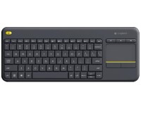 LOGITECH K400 Plus Tastatur RF Wireless QWERTY Schwarz...