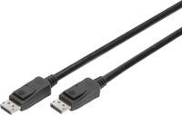 DIGITUS DisplayPort Anschlusskabel, 5m, schwarz