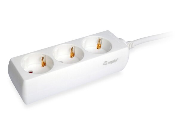 EQUIP Steckdosenleiste 3-Outlet Power Strip